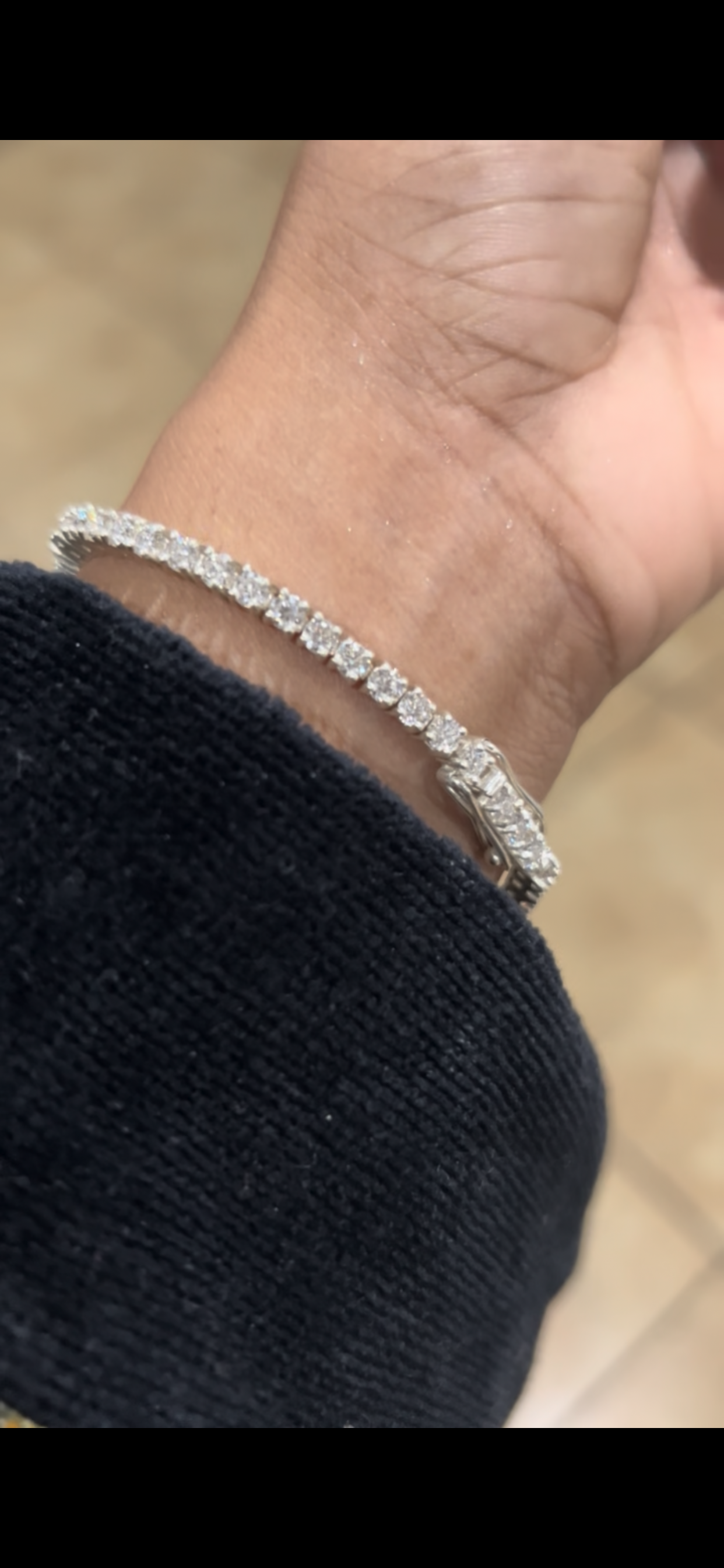 3mm Moissanite Tennis Bracelet